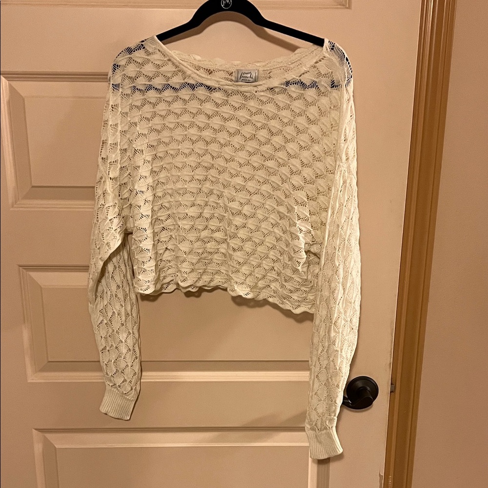 Frenchi Cream Knit Sweater